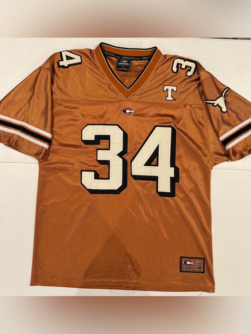Vintage Colosseum Ricky Williams Texas Longhorns NCAA Football Jersey medium